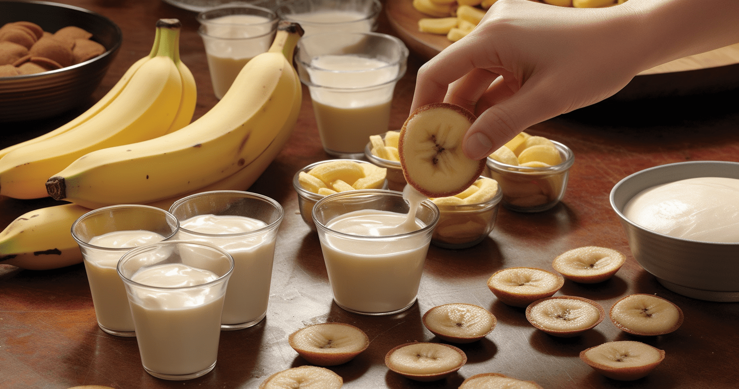 Banana Pudding Cups Cooking Instructions