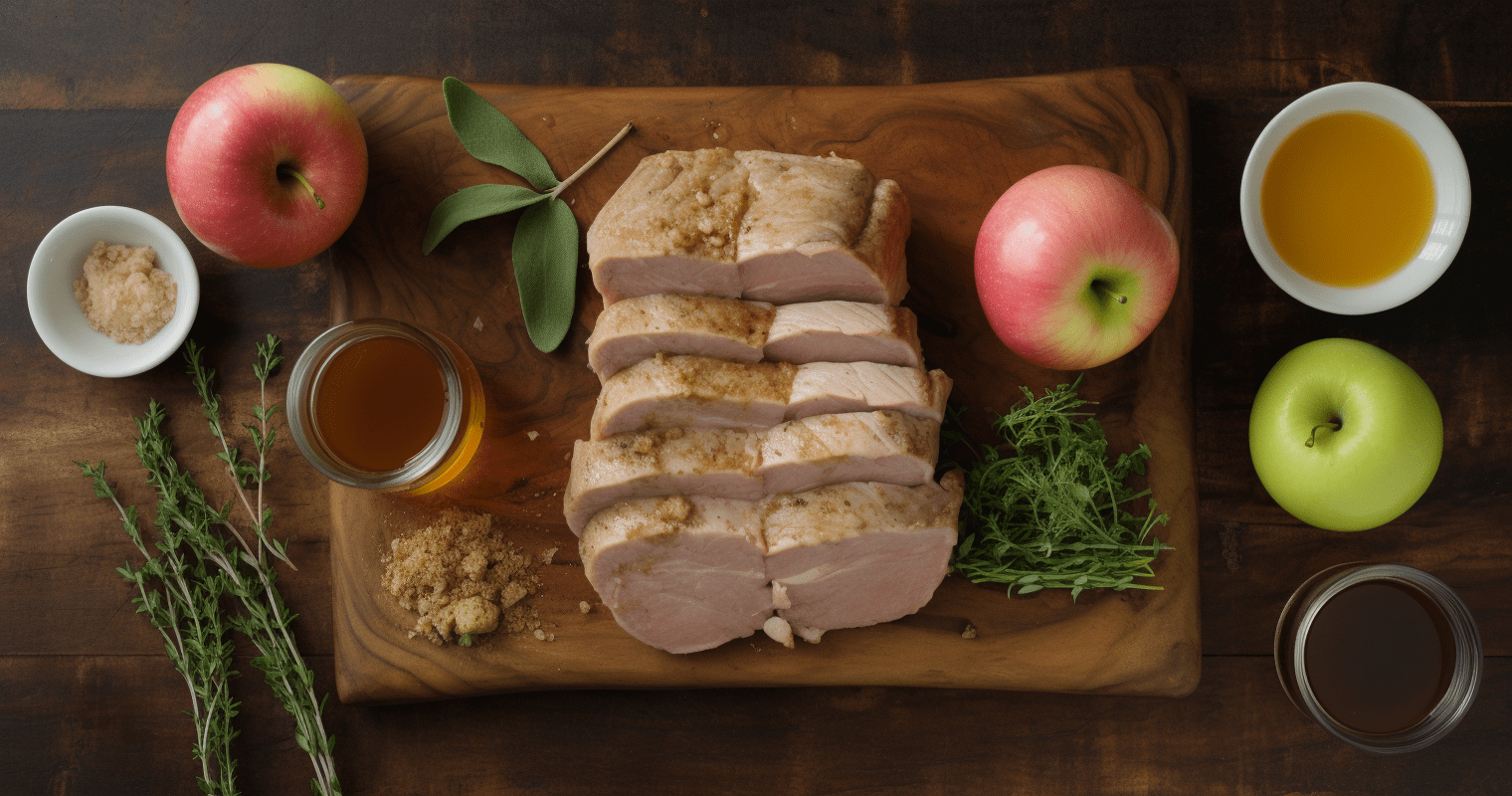 Apple Cider Glazed Pork Tenderloin Ingredients
