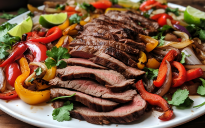 Smoky Euphoria: Chipotle Lime Steak Fajitas