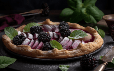 Delightful Blackberry and Pear Tart: A Story of Tradition and Flavors