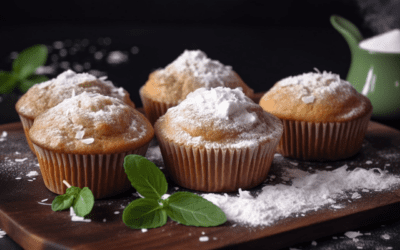Delicious Matcha Coconut Muffins: A Japanese-inspired Treat!