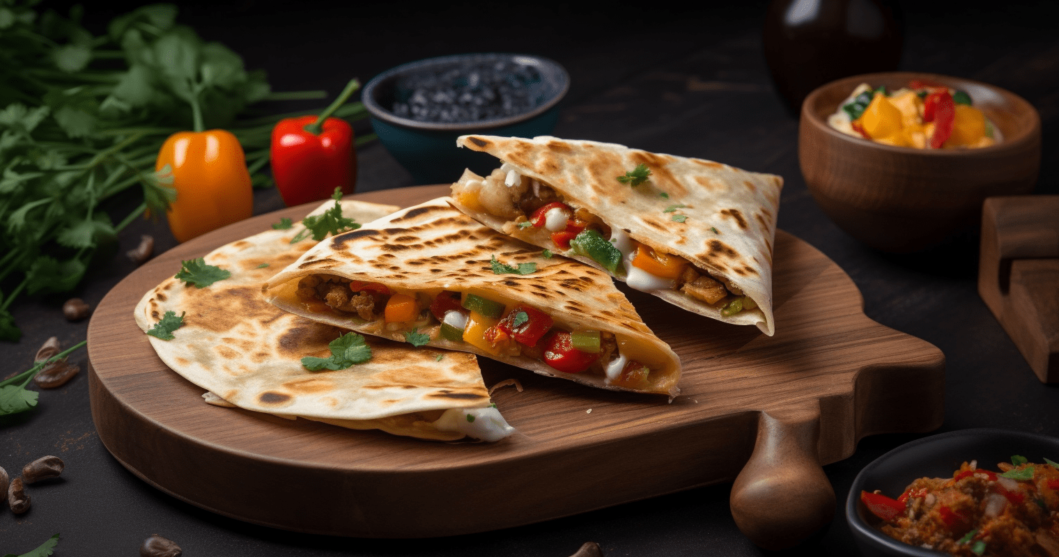 Paneer Quesadilla