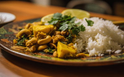 Spicy and Crunchy Curried Cashews: A Historical Culinary Delight