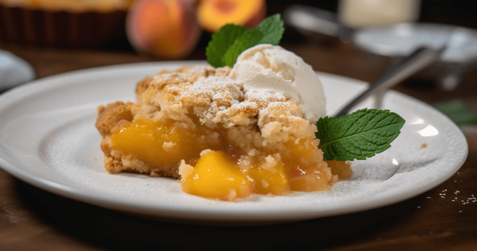 Peach Cobbler Cooking Instructions