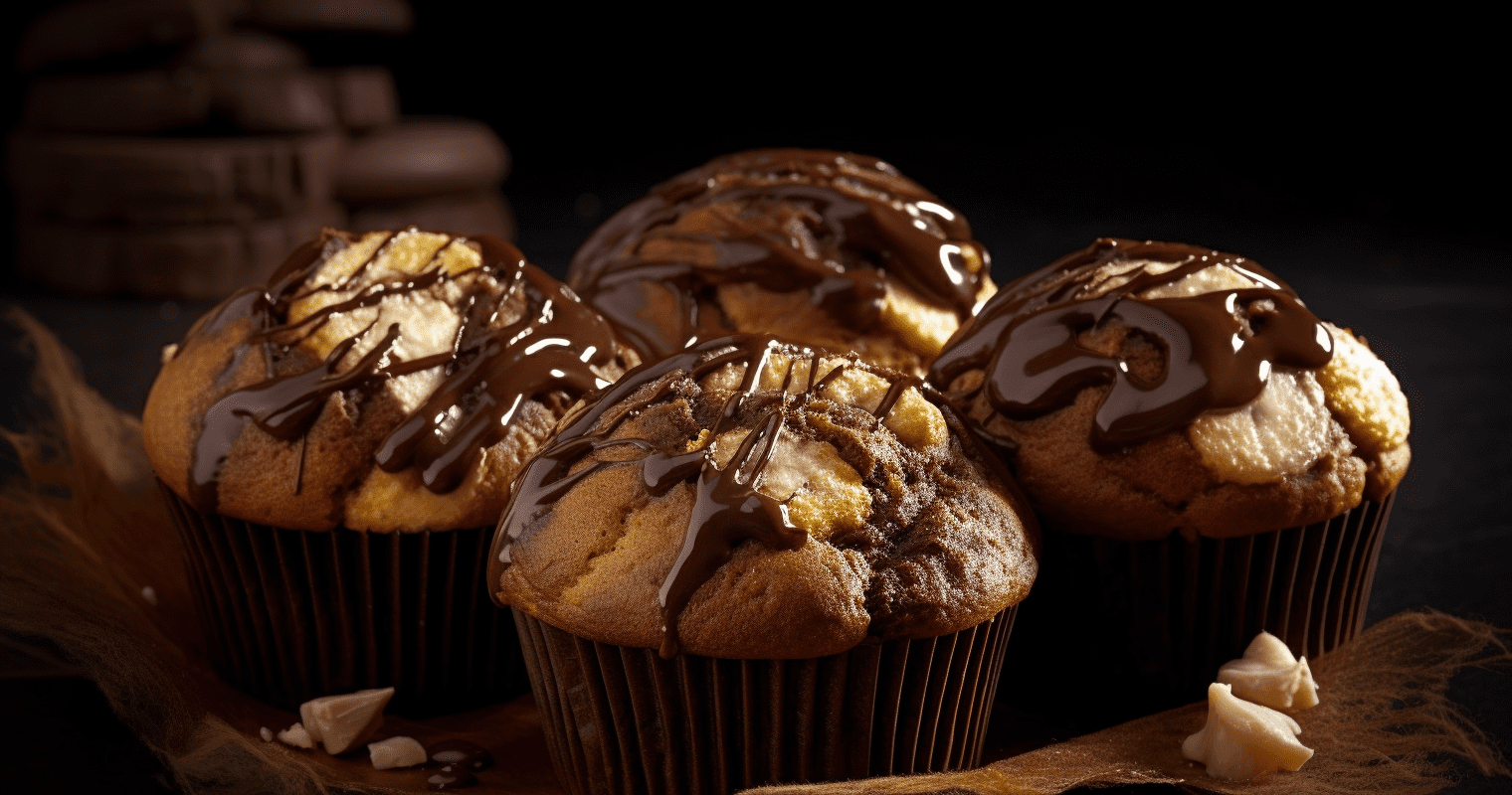 Banana Nutella Muffins Cooking Instructions