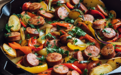 Try This Mouthwatering Smoked Sausage Breakfast Hash Recipe!