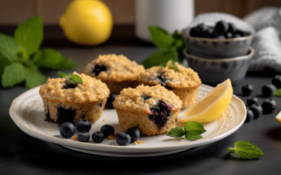 Delicious Lemon Blueberry Quinoa Muffins: A Refreshing Twist to Your Morning Routine