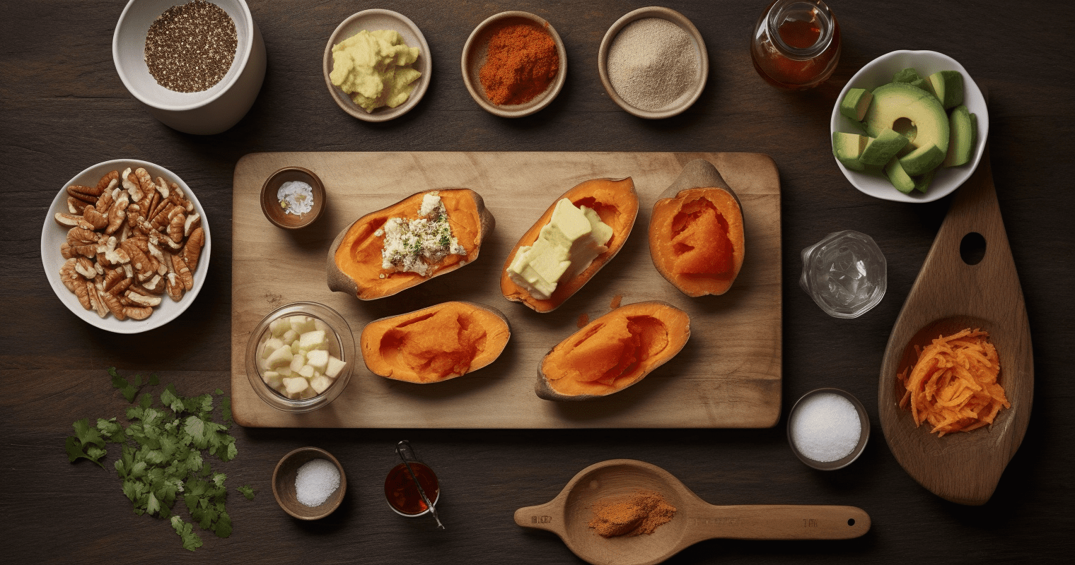 Sweet Potato Toast Ingredients