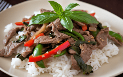 Thai Basil Beef Stir-Fry: A Symphony of Flavors