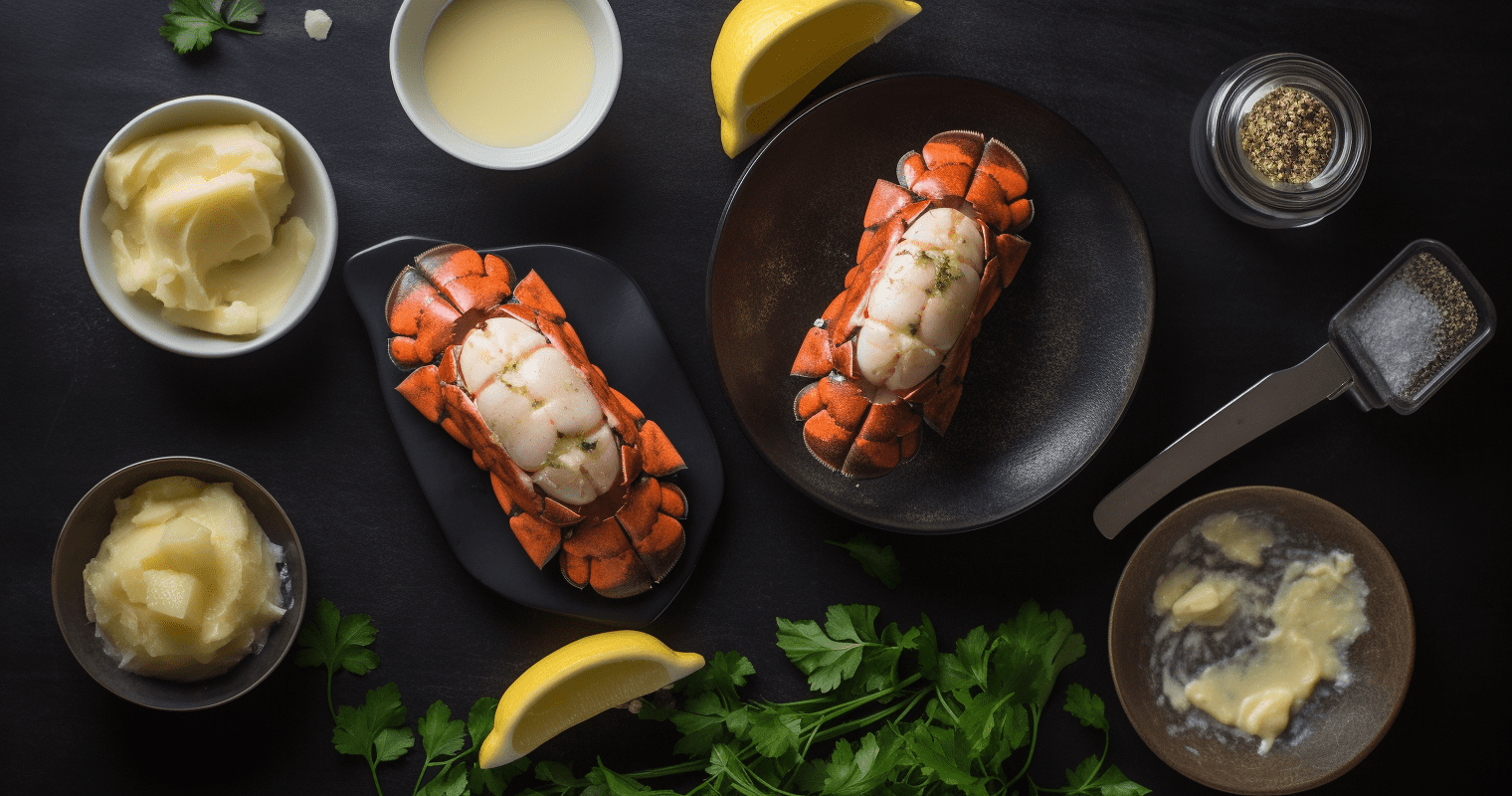 Lobster Tails with Garlic Butter Ingredients