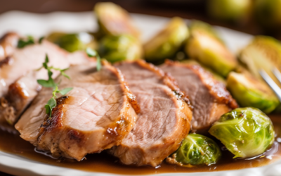 Delicious Fall Recipe: Apple Cider Glazed Pork Tenderloin