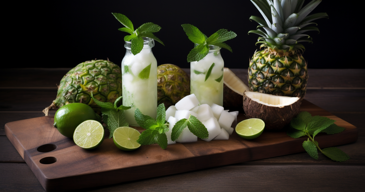 Pineapple Coconut Mojito Ingredients