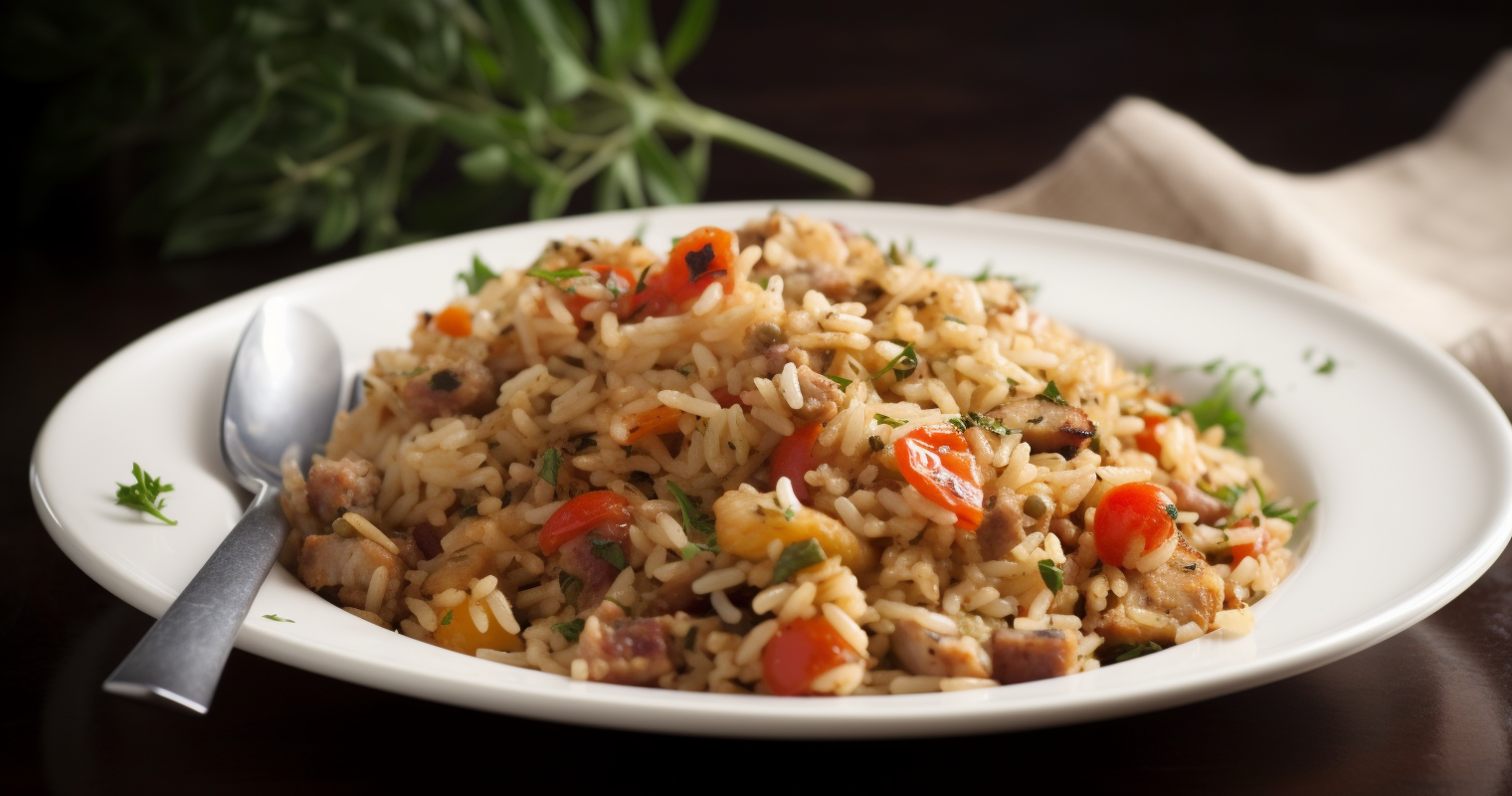 Dirty Rice with Sausage