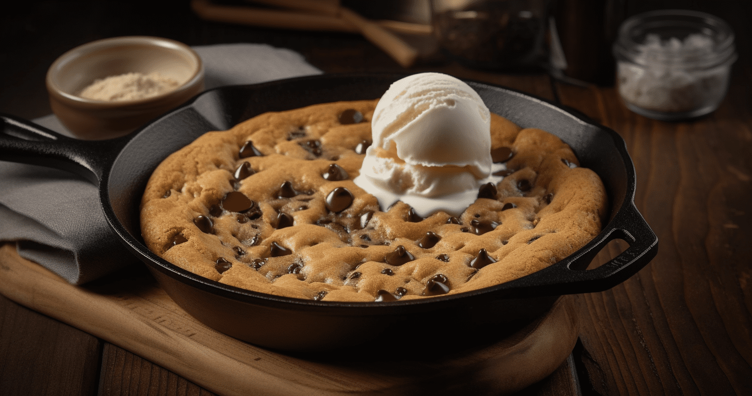 Skillet Chocolate Chip Cookie Image