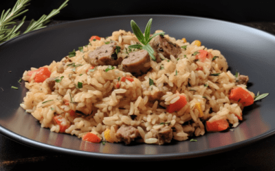 Delicious and Savory Dirty Rice with Sausage Recipe