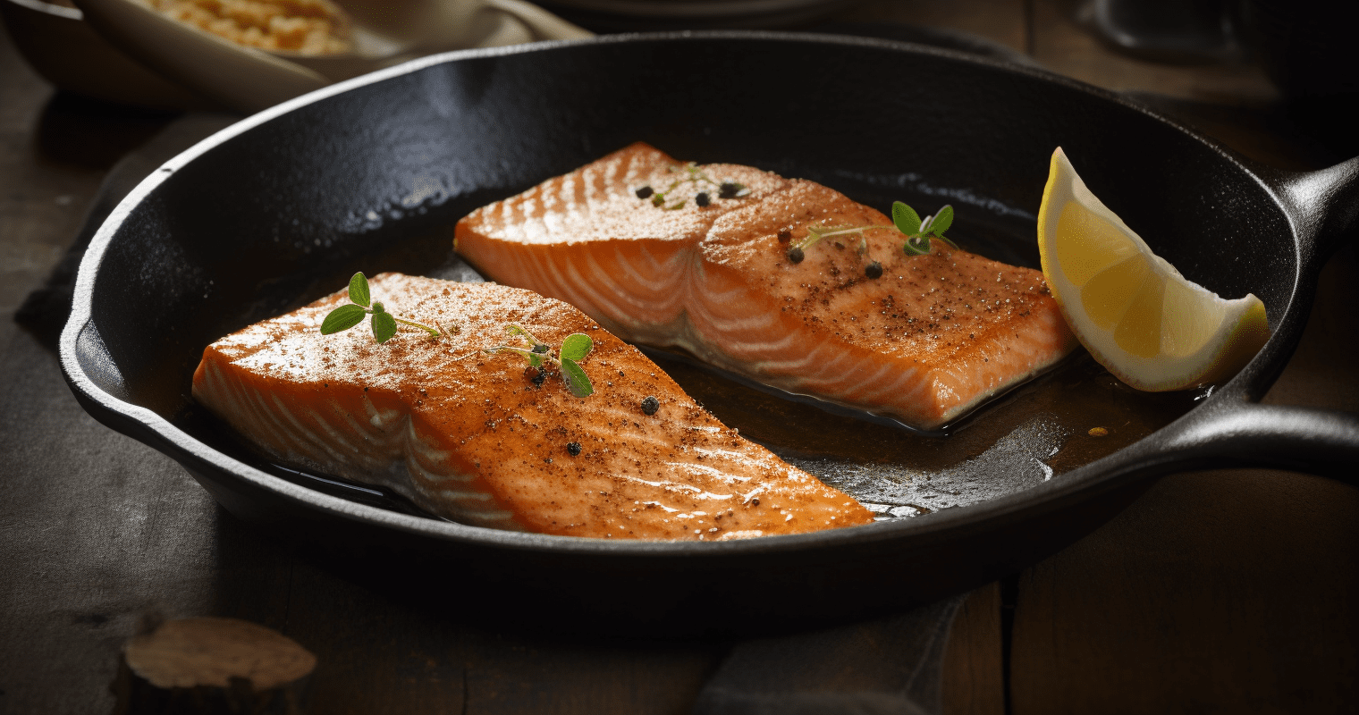 Cast-Iron Skillet Salmon Ingredients