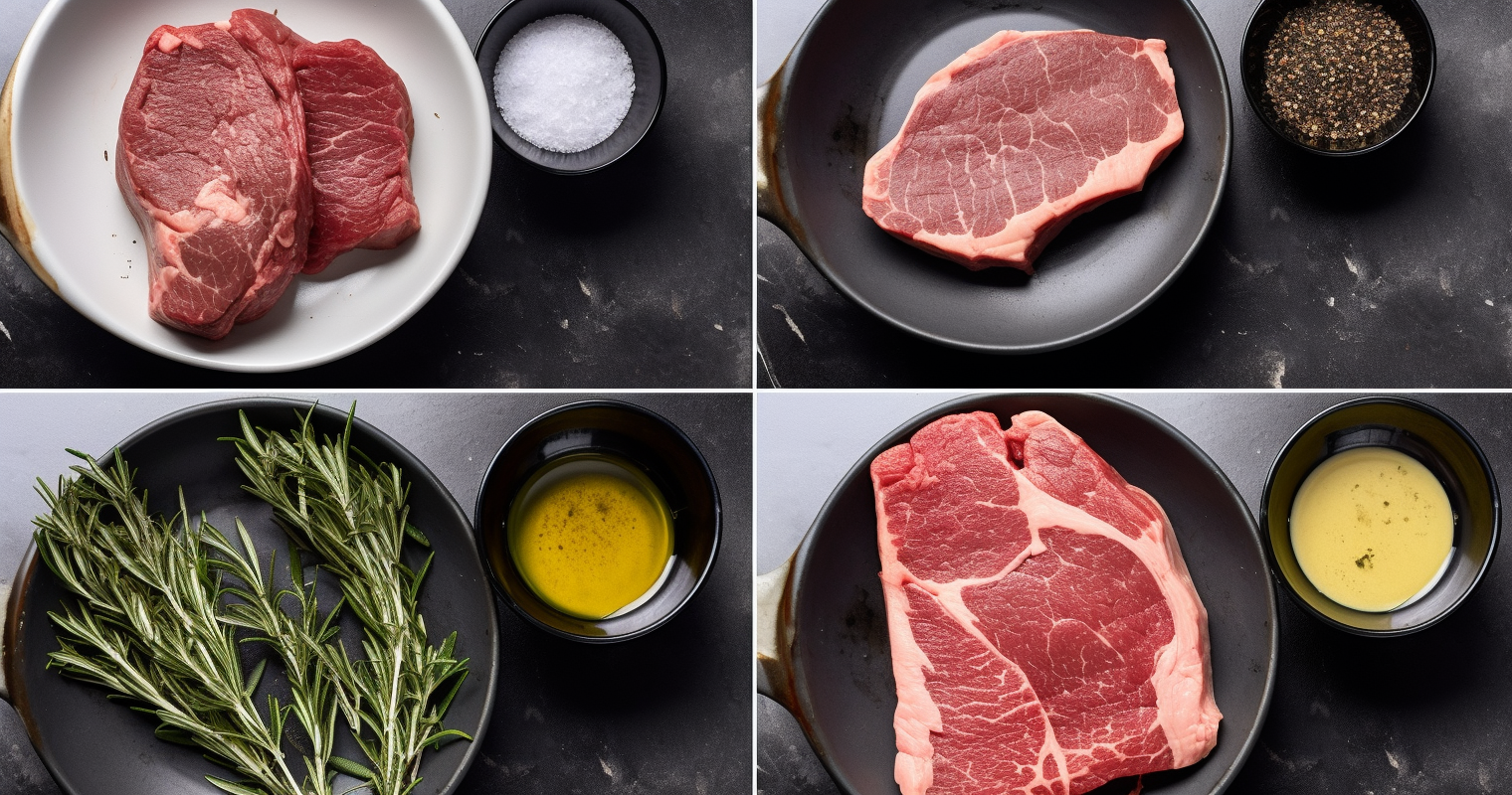 Cast Iron Steak Ingredients
