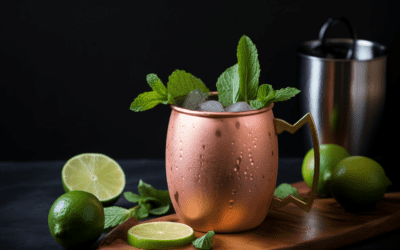 Vibrant and Refreshing Matcha Moscow Mule Recipe