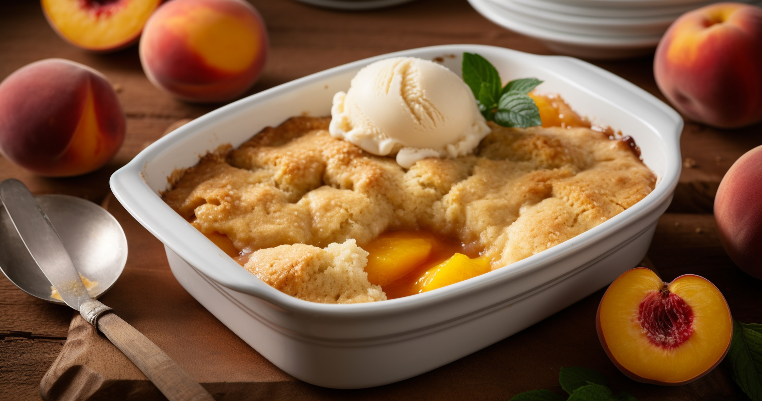Peach Cobbler Cooking Instructions