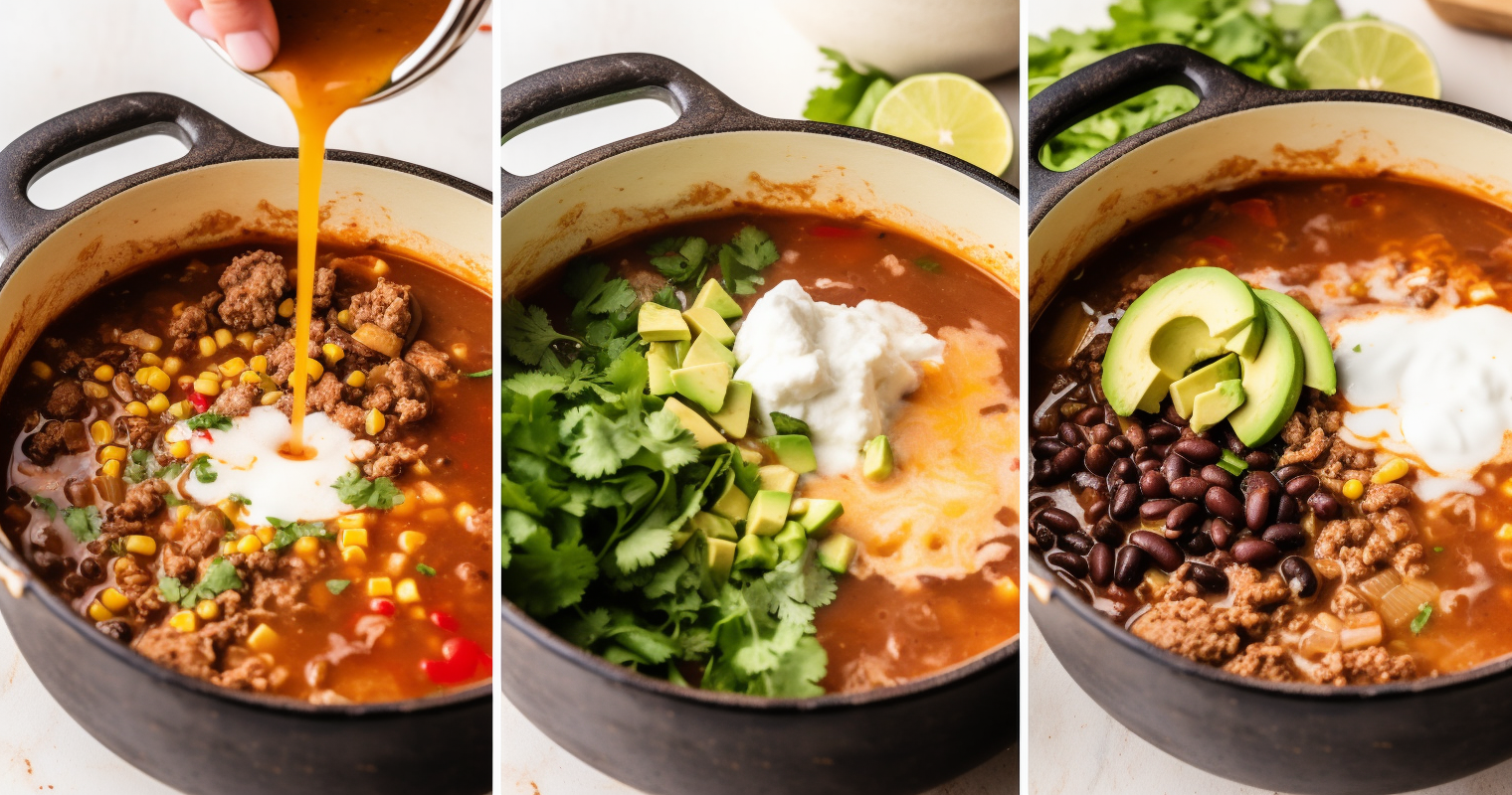 Mexican Street Taco Soup Cooking Instructions