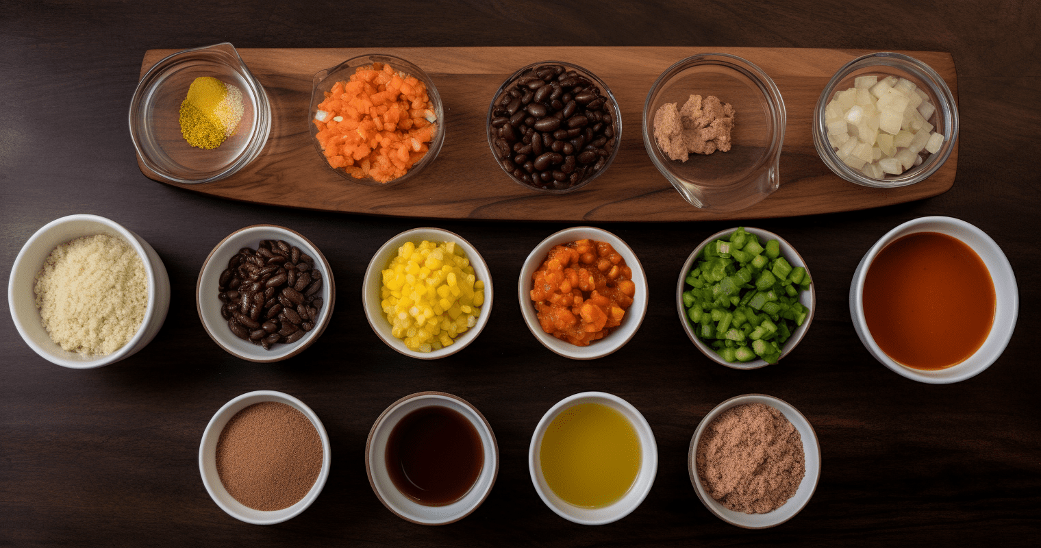 Mexican Street Taco Soup Ingredients