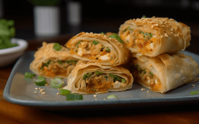Spicy Crab Rangoon Pizza Rolls: A Fusion of Asian and Italian Delights