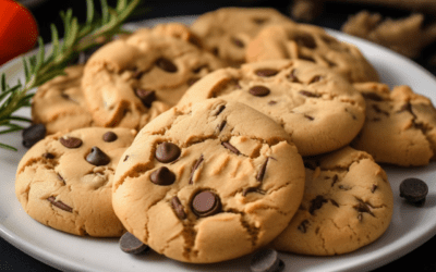 Soft and Chewy Bakery-Style Peanut Butter Chocolate Chip Cookies