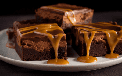 Decadent Dulce de Leche Brownies: A Fudgy Chocolate and Caramel Delight