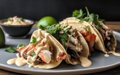 Exploring the Seas: Mexican Lobster Tacos with Boston Cream Sauce