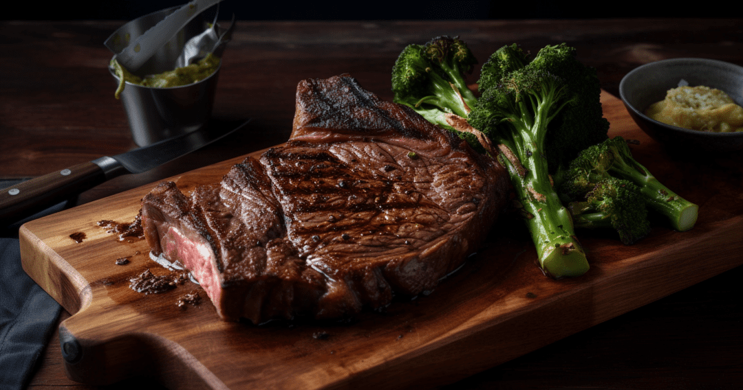 Savor the Perfect Harmony of Ribeye Steak with Garlic and Chilli Tender ...