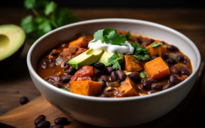 Hearty and Flavorful Black Bean Stew with Sweet Potatoes: The Perfect Winter Comfort Food