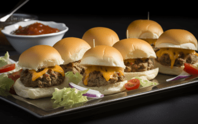 Delicious Melty Beef Sliders with Caramelized Onions and Special Sauce