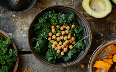 Wholesome Delight: Kale and Chickpea Salad Recipe