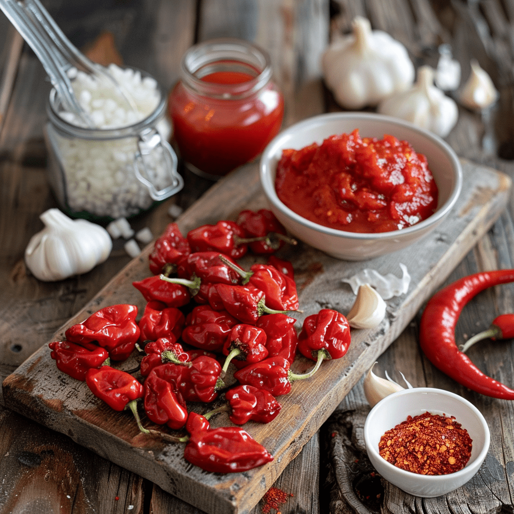 Assortment of peppers