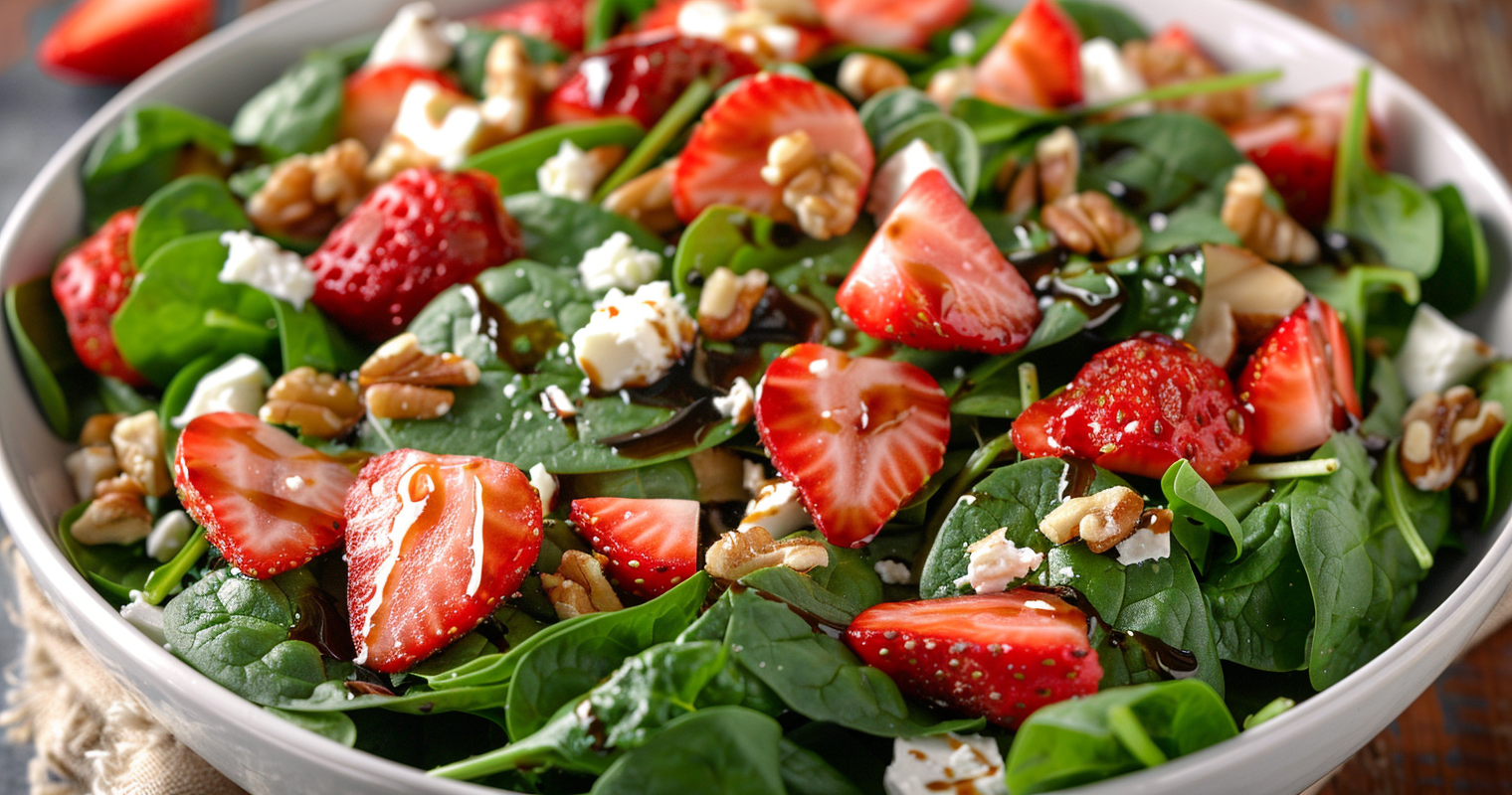 Strawberry Spinach Salad Cooking Instructions