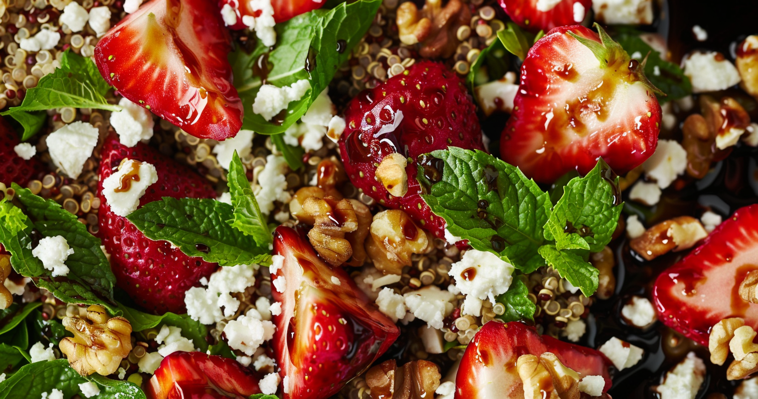 Strawberry Quinoa Salad