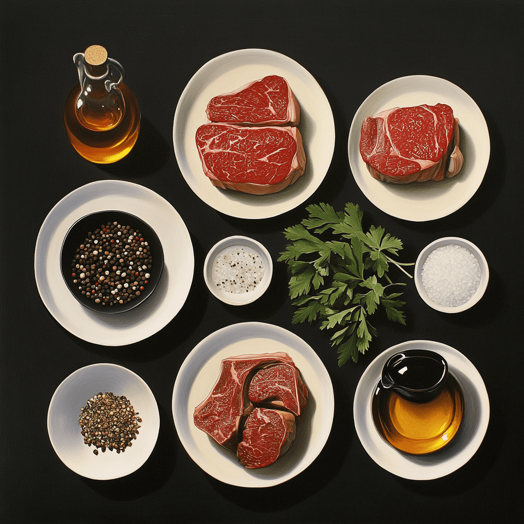 Balsamic Glazed Steak Ingredients