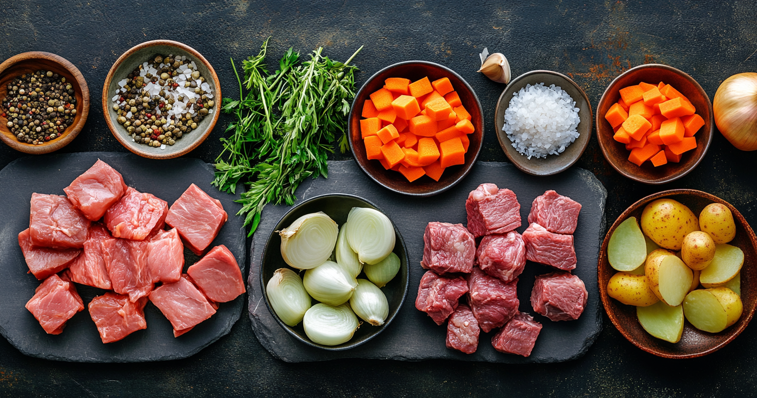 Beef Stew Ingredients